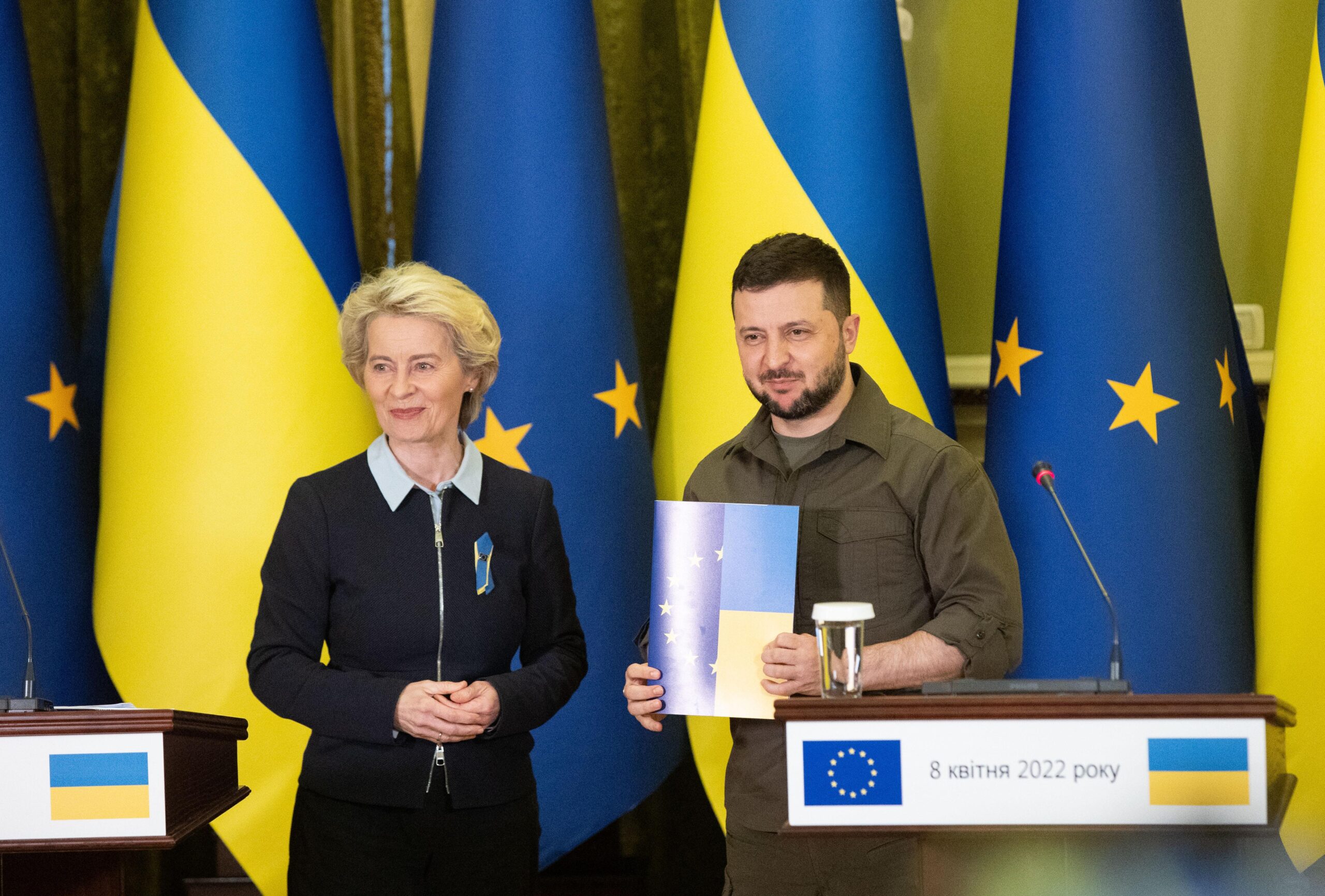 Image of Security - Meeting of the President of Ukraine with the President of the European Commissio